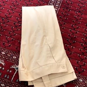 Mango beige cotton trousers size 6 bought in Paris